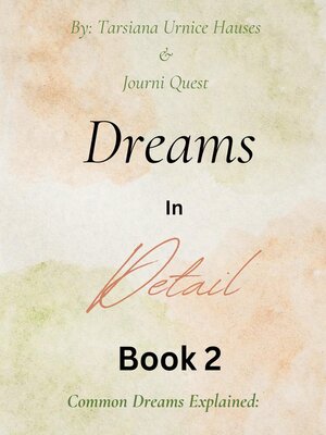 cover image of Dreams in Detail Book 2
